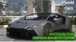 The Tempesta Revuelto Custom Car for FiveM is more than just a vehicle – it’s a statement. Whether you’re racing through the streets of Los Santos or cruising with friends on a FiveM server