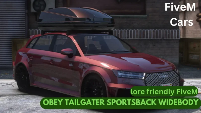 Upgrade your FiveM experience today with the Obey Tailgater SportsBack Widebody Car. Download now and take your virtual driving to the next level!