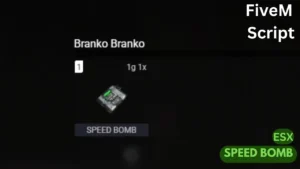 Looking to attract more players to your FiveM server? Speed Bomb [ESX] FiveM is the perfect addition to create unforgettable