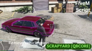 Enhance your FiveM server with Scrapyard [QBCore], the ultimate QBCore-compatible script for GTA V roleplay. Add realistic scrapyard operations, player-owned businesses, and a dynamic recycling system. Download now for an immersive and engaging experience!